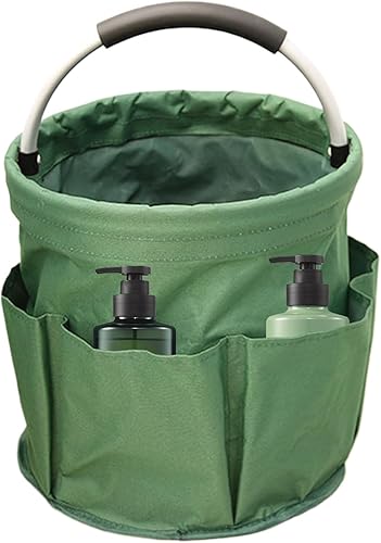 Bucket Tool Organizer,Laundry Organizer with Handle - Bathroom Bucket,for Outdoor, Home, Garden, Household, Construction, Electrical, Camping,
