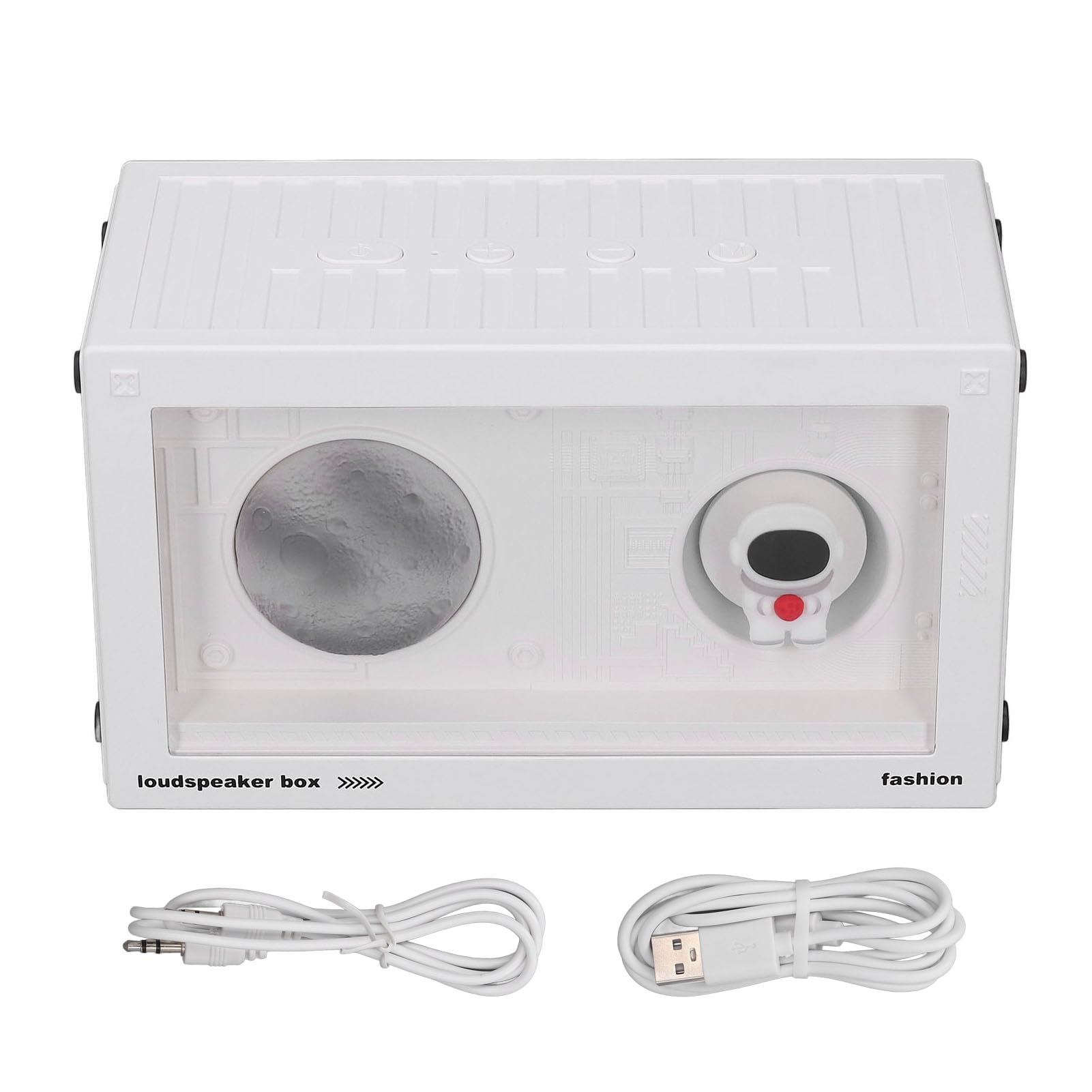 Altoparlante Bluetooth Wireless con Decorazione Planet, Luce Notturna, Surround HiFi per Uso Sul Comodino e Sulla Scrivania (#1)