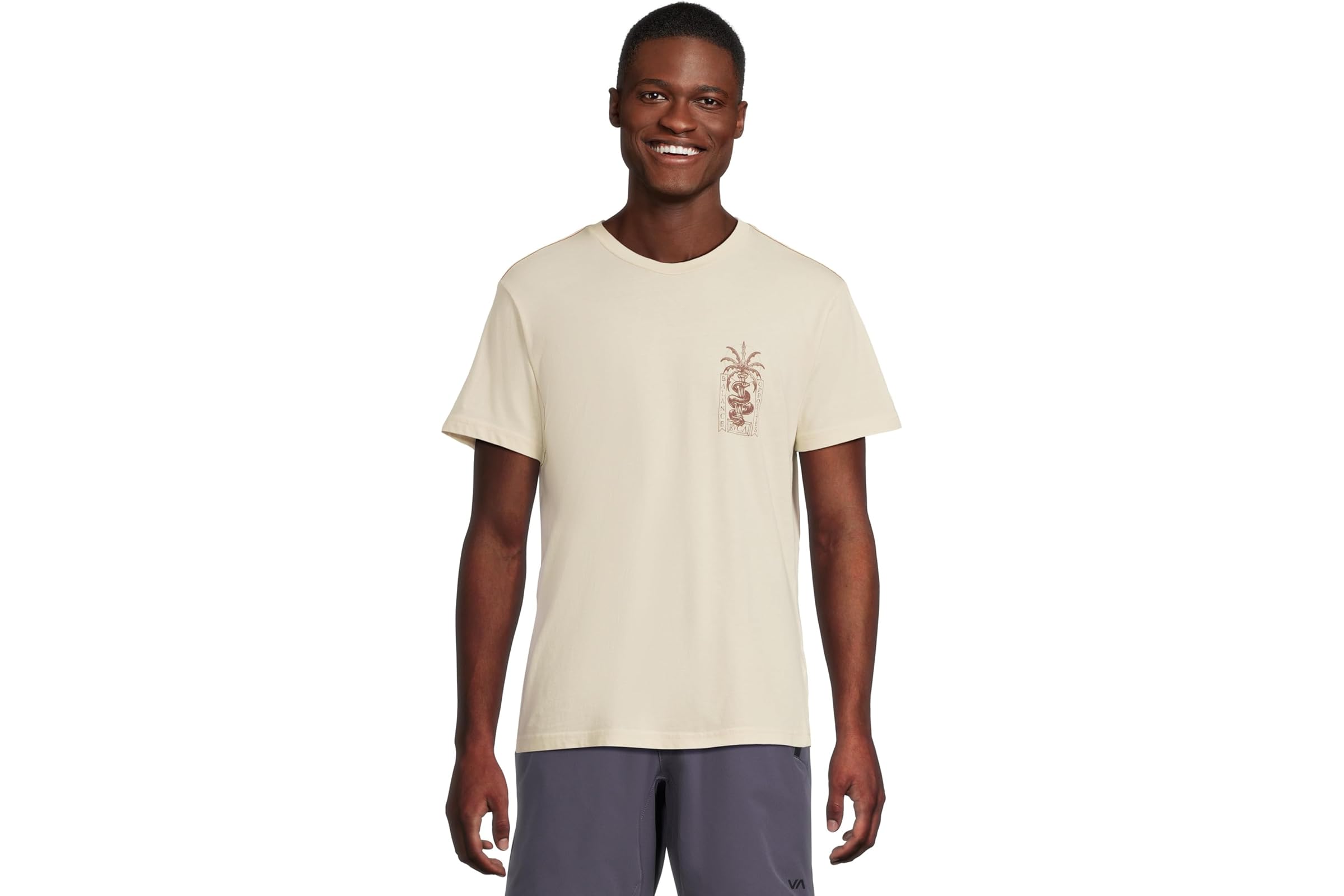 Мужская рубашка RVCA Serpent Short Sleeve