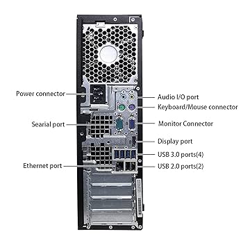 Amazon.com: HP Elite Desktop Computer PC, 3.1 GHz, Intel