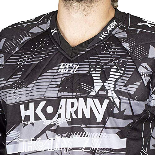 HK Army HSTL Line Paintball Jersey - Charcoal (Small) - Thumbnail 3