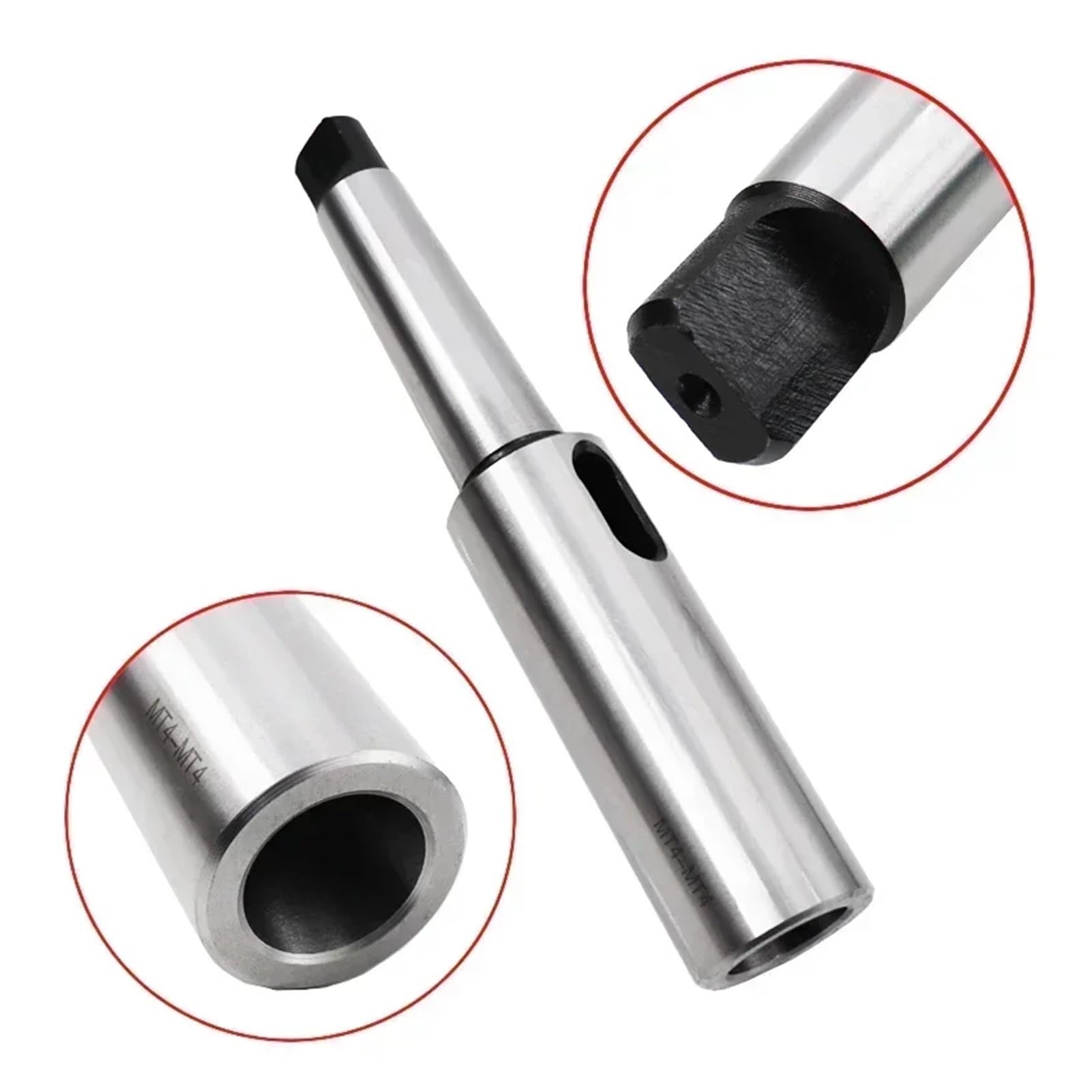 Tuleja stożkowa Morse'a Adapter gniazda przedłużającego stożek Morse'a Adapter stożkowy Morse'a Przedłużona tuleja wiertnicza MT1 MT2 MT3 MT4(MT3-MT2)