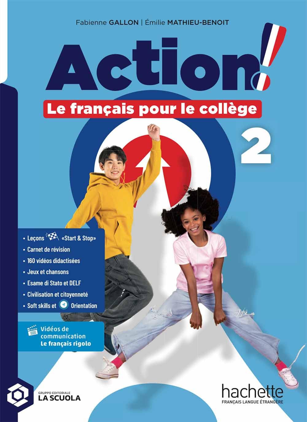 ACTION! (LIVRE & CAHIER 2 + CARNET DE REVISION 2) - (3277450224837) + Materiali didattici – Rebillo