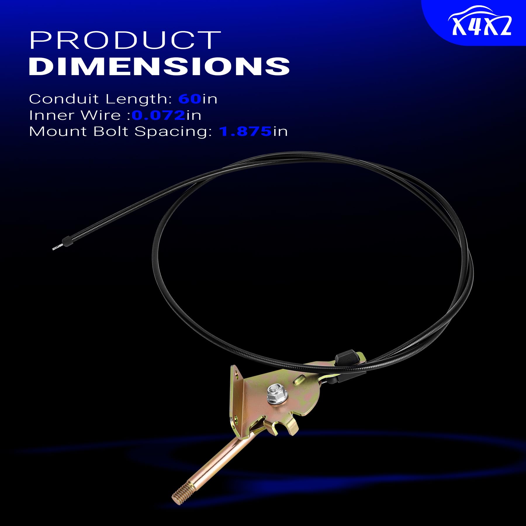 Amazon.com : X4XZ 603409 Throttle Control Cable for Hustler Zero