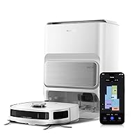 Eureka J12 Ultra Robot Aspirapolvere e Lavapavimenti 5000Pa Doppio Panno Rotante