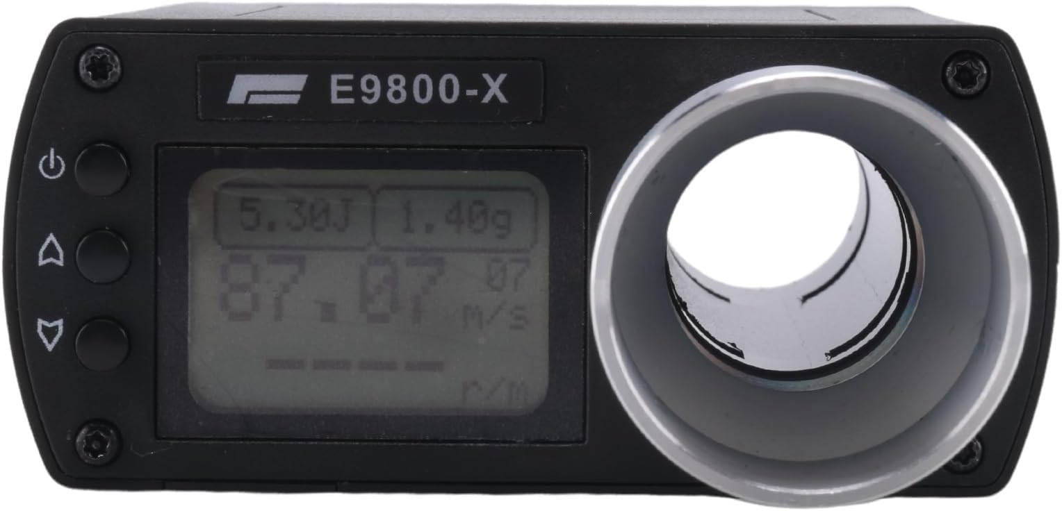 E9800-X Speed Tester LCD Screen Chronograph FPS High-Power for Hunting Chronoscope Speed Tester
