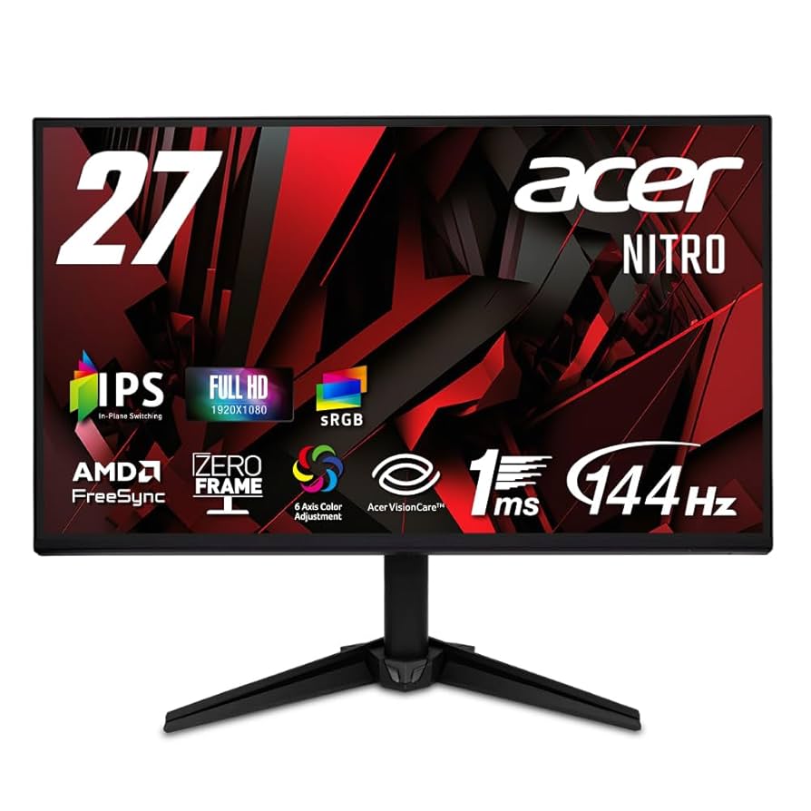 Acer モニター　144hz Amazon.co.jp: Acer 27インチ フルHD 144Hz 1ms(VRB) IPS 非光沢