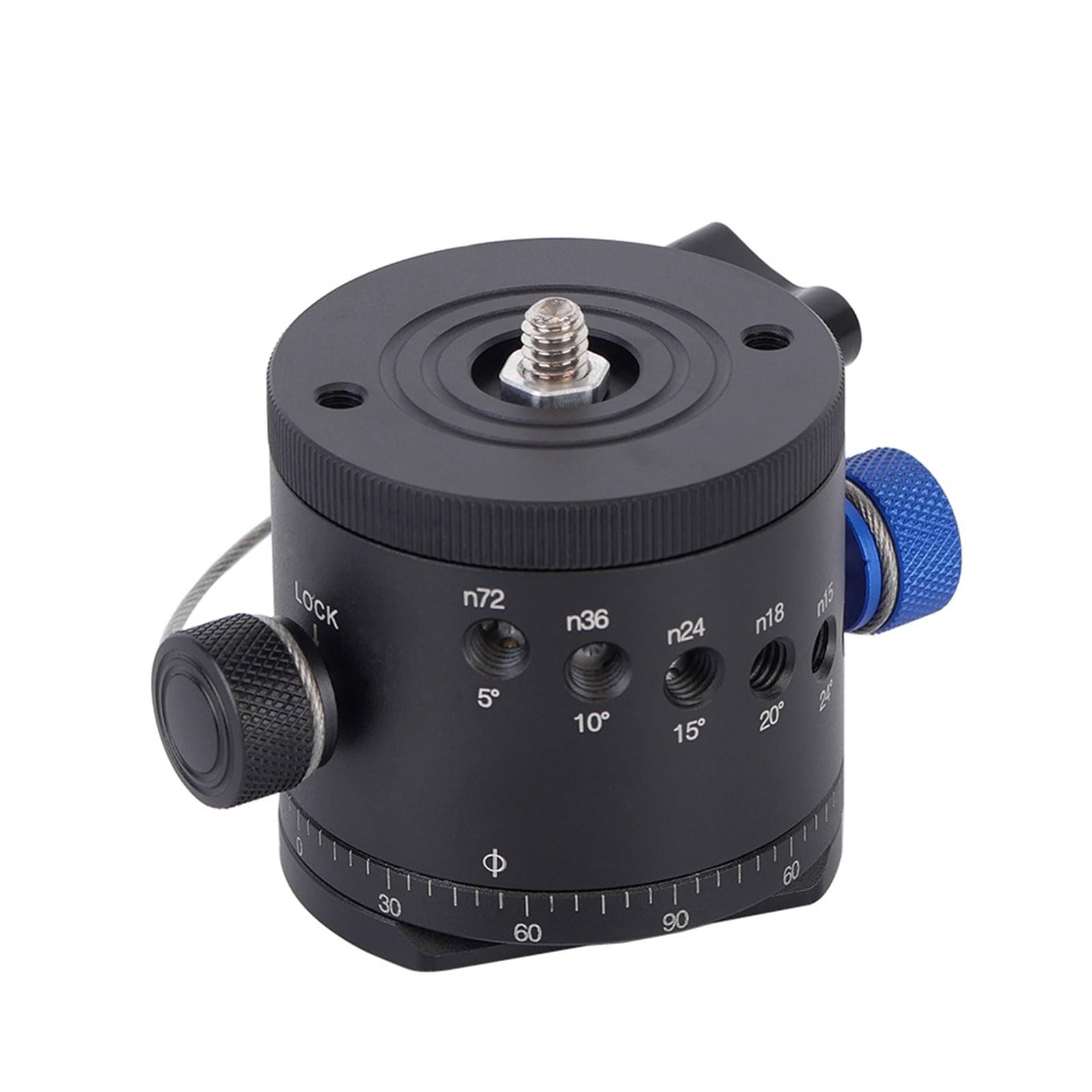Ljmyy Professional 360 Degree Panoramic Rotating Head With Precises Angled Division For Seamlessly Photography And Time Lapses