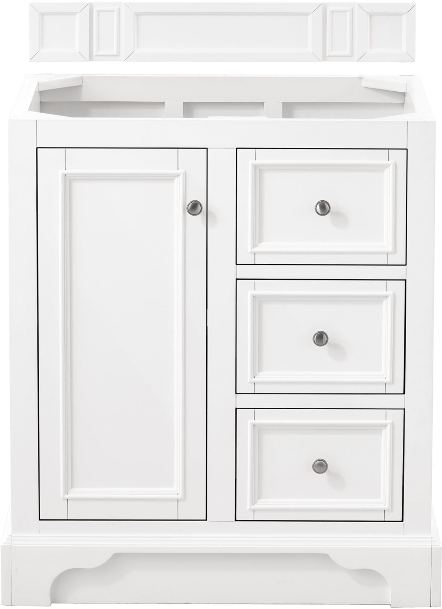 35 in. Modern Single Vanity in Bright White