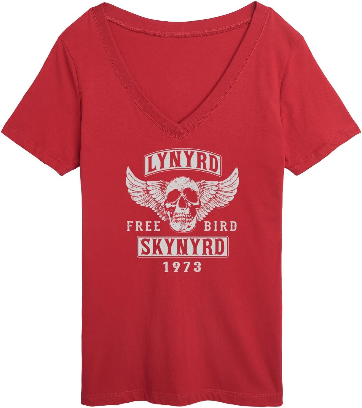 HYBRID APPARELLynyrd Skynyrd - Free Bird - Women's Short Sleeve Graphic V-Neck T-Shirt