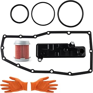 Auto Transmission Oil Pan w/Seal Gasket Trans Filter with Cooler O-rings Compatible For Honda CR-V 1.5L 2.4L 2015-2019 Accord 1.5L 2.4L 2015-2020 Civic 1.5L 2016-2021 Replace 254205LJ003