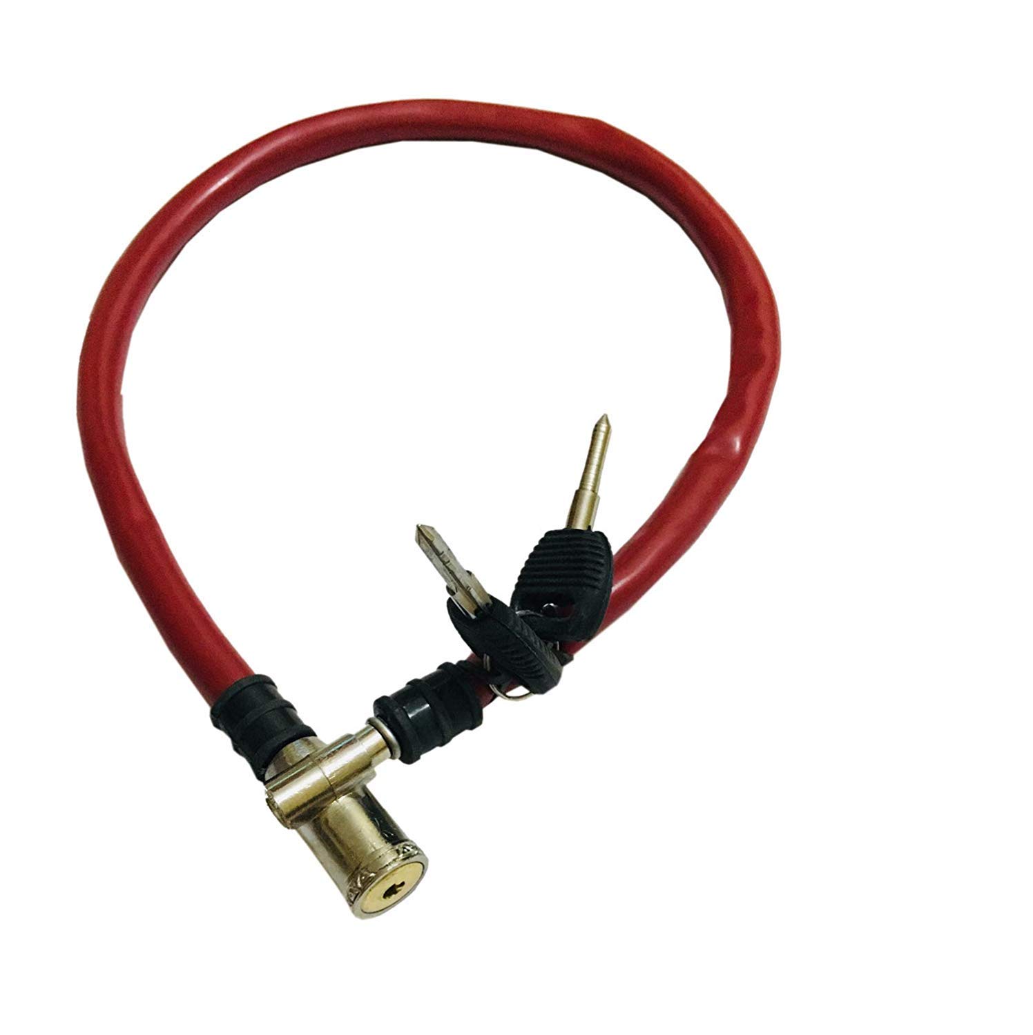 ShreNik Multi Purpose Safety Cable Lock for Bicycles Cycles Multicolor-image-17
