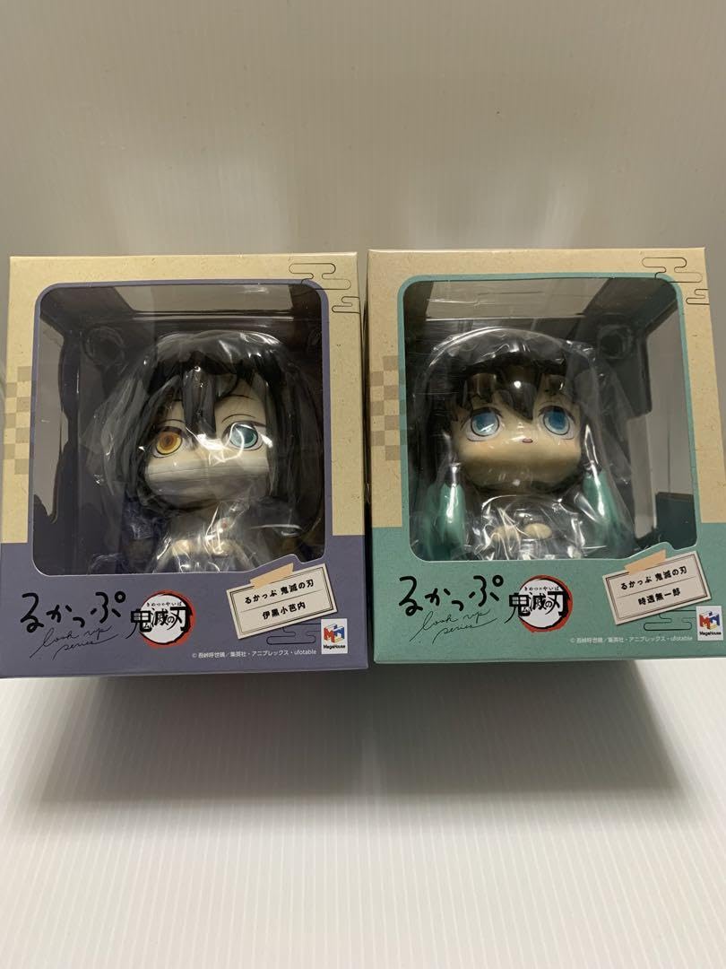 Amazon.co.jp: 鬼 滅 るかっぷ 伊黒小芭内 時透無一郎 2種セット 