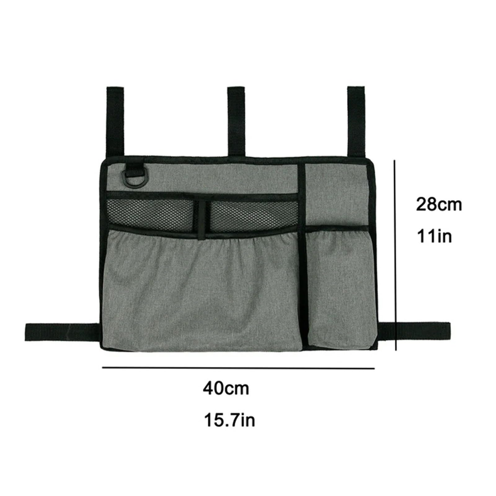 Bolsa Para Silla De Ruedas Bolsa for andador con portavasos, bolsa organizadora for almacenamiento de sillas de ruedas, bolsa de almacenamiento plegable for personas mayores con discapacidad Para Sill