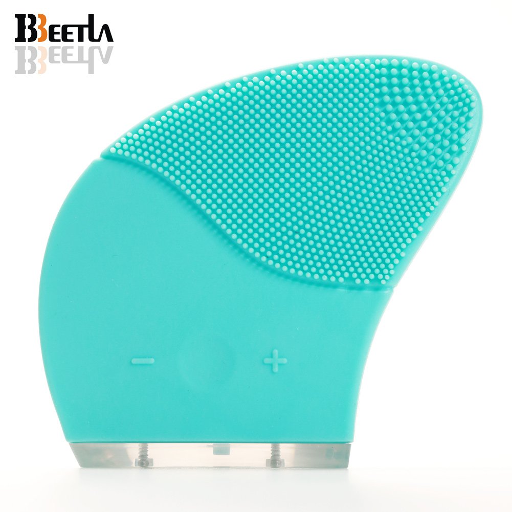 BBEETLA Ultrasonic Face Cleansing Facial Brush Silicone