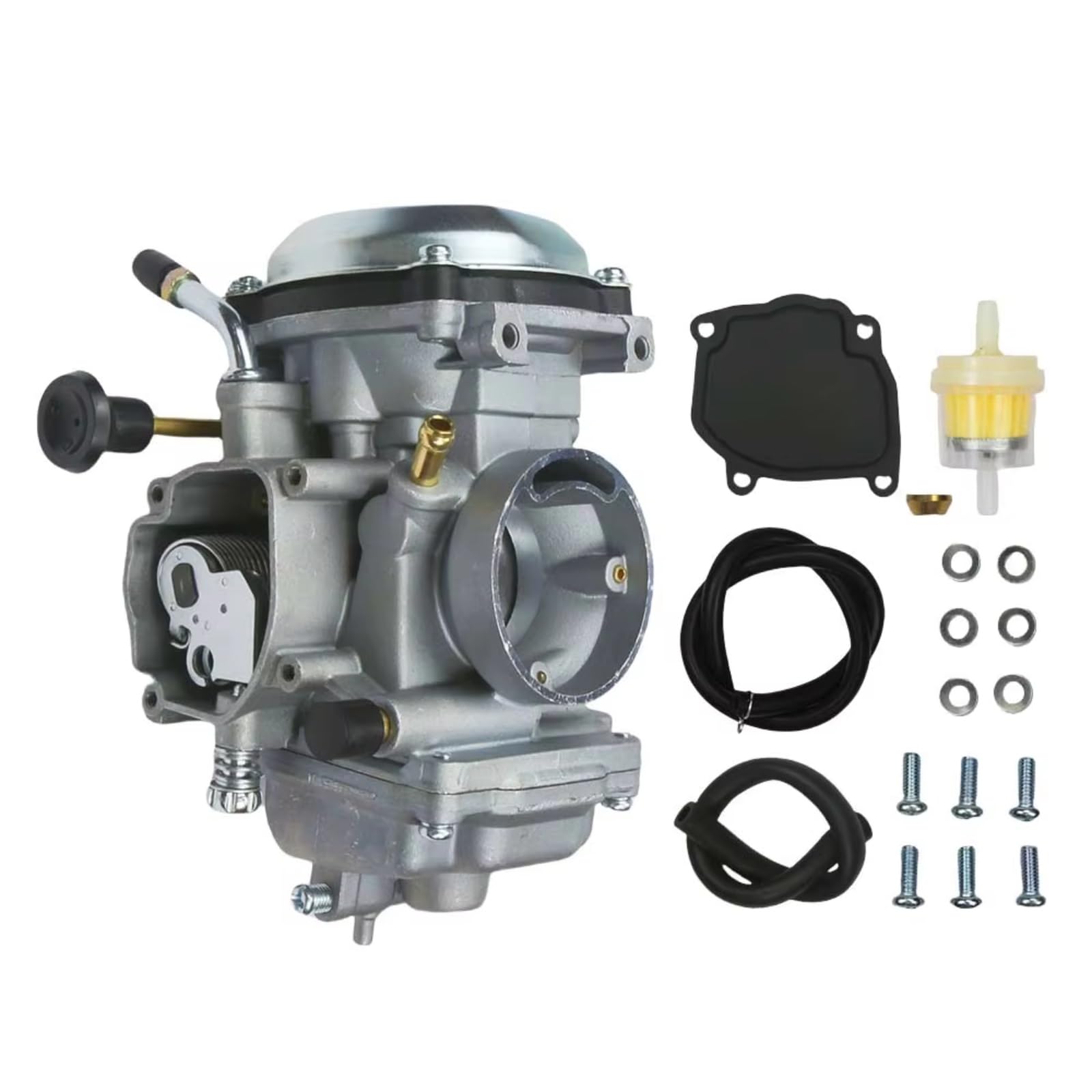 Carburador Scooter Compatible Con Yamaha Para YFM350 Para YFM350FW 1999 2000 2001 2002-2004 ATV Motocicleta Carburador Sistema Combustible Piezas Repuesto Accesorios