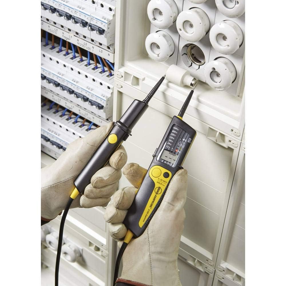 Beha Amprobe 4709243 2100-GAMMA Zweipoliger Spannungspruefer III 1000 V, CAT IV 600V Akustik, LCD, LED, Schwarz