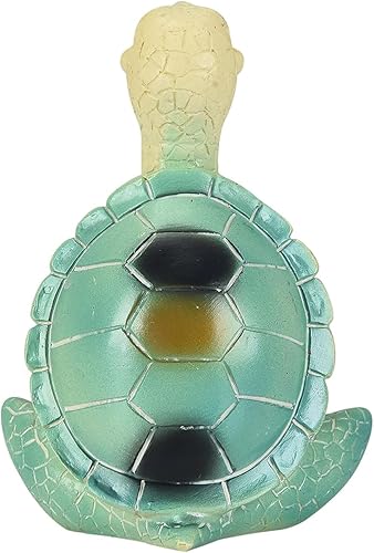 Miniatura 2 de Turtle Decor Sea Turtle Yoga Figurine Meditation Home Decor Ocean Decoration Desktop Bookshelf Decoration (Prayer)