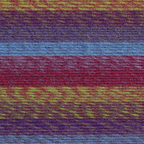Image of Lion Brand Yarn Ferris Wheel Yarn, Multicolor Yarn for Knitting, Crocheting, and Crafts, 2-Pack, Vintage Carousel