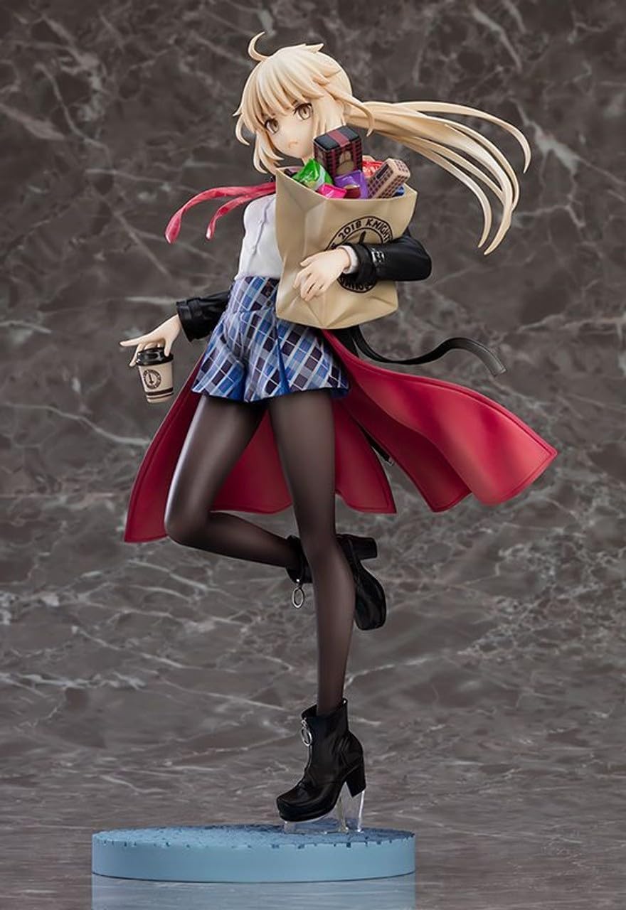 Good Smile Fate/Grand Order: Saber/Altria Pendragon (Alter): Heroic Spirit Traveling Outfit Version 1:7 Scale PVC Figure, Multicolor