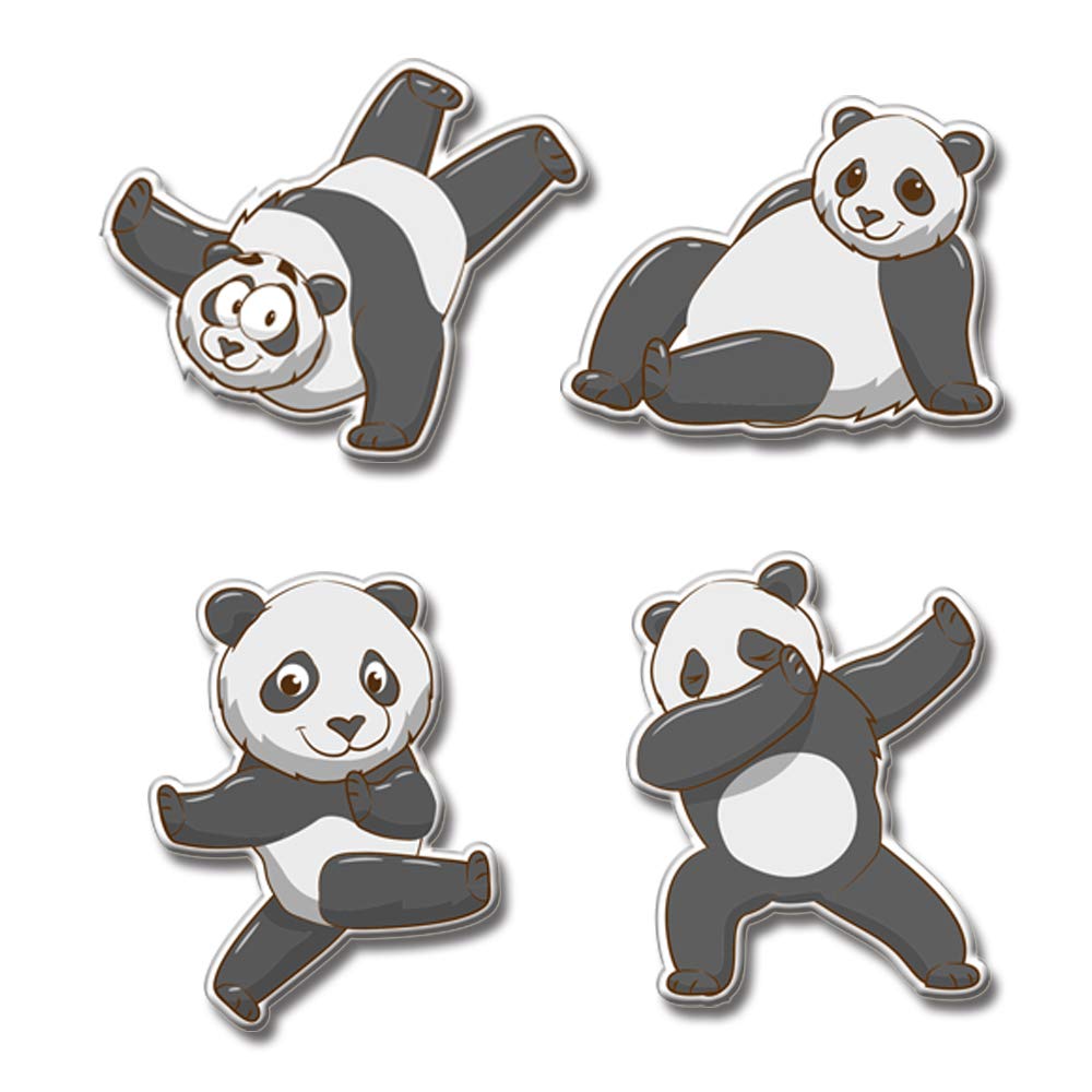 Yey Fridge Magnets Refrigerator Stylish Set Cute Panda Design for Home, Kitchen and Office Decoration (Multicolour, 3x2 inches) Set of 4 Designs (B08ZS4WX1K) Amazon Price History, Amazon Price Tracker