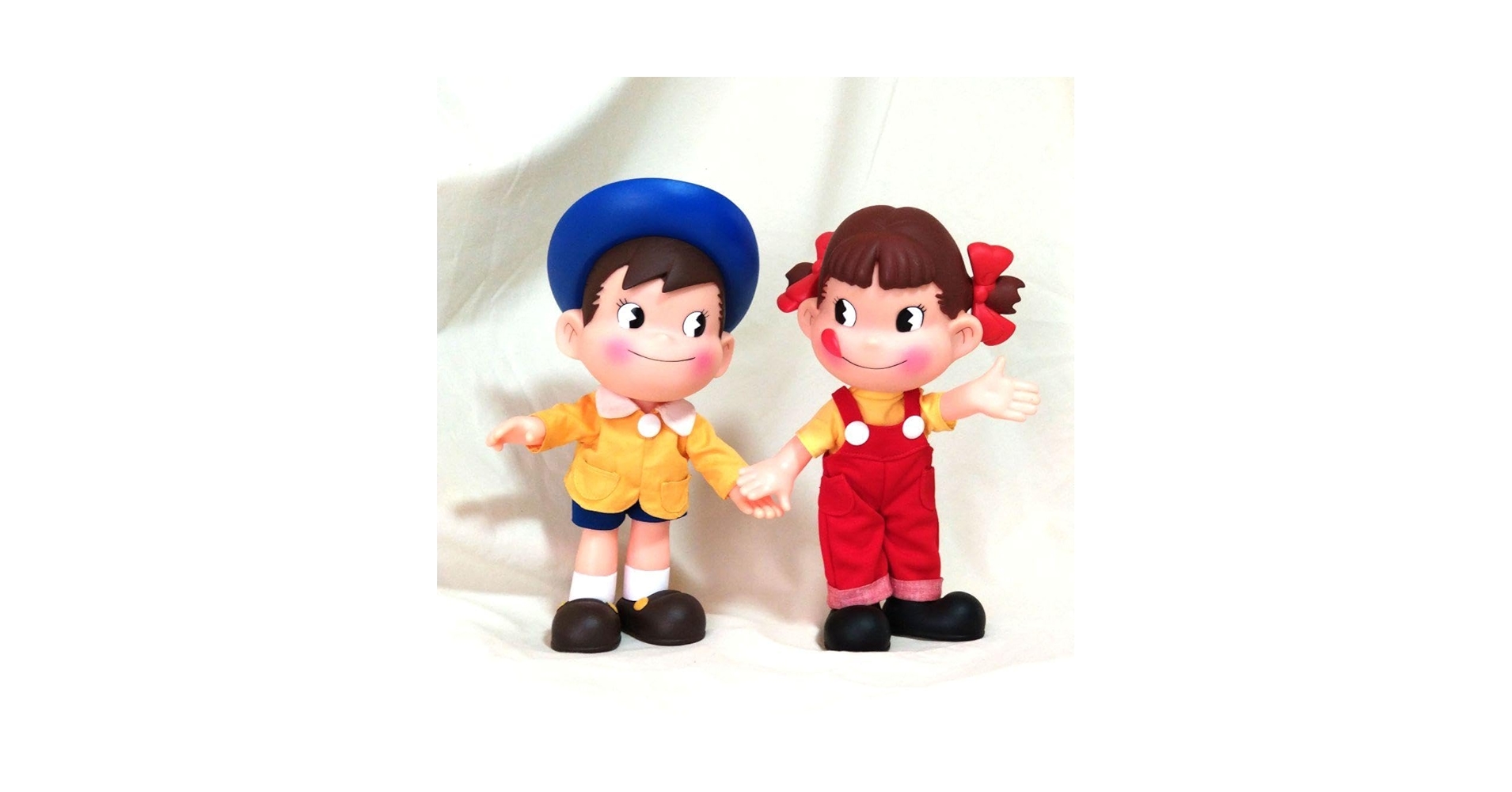 専用　昭和レトロ　ペコちゃん人形2体セット Amazon | 不二家ペコちゃん人形 2体セット | 人形・ドール