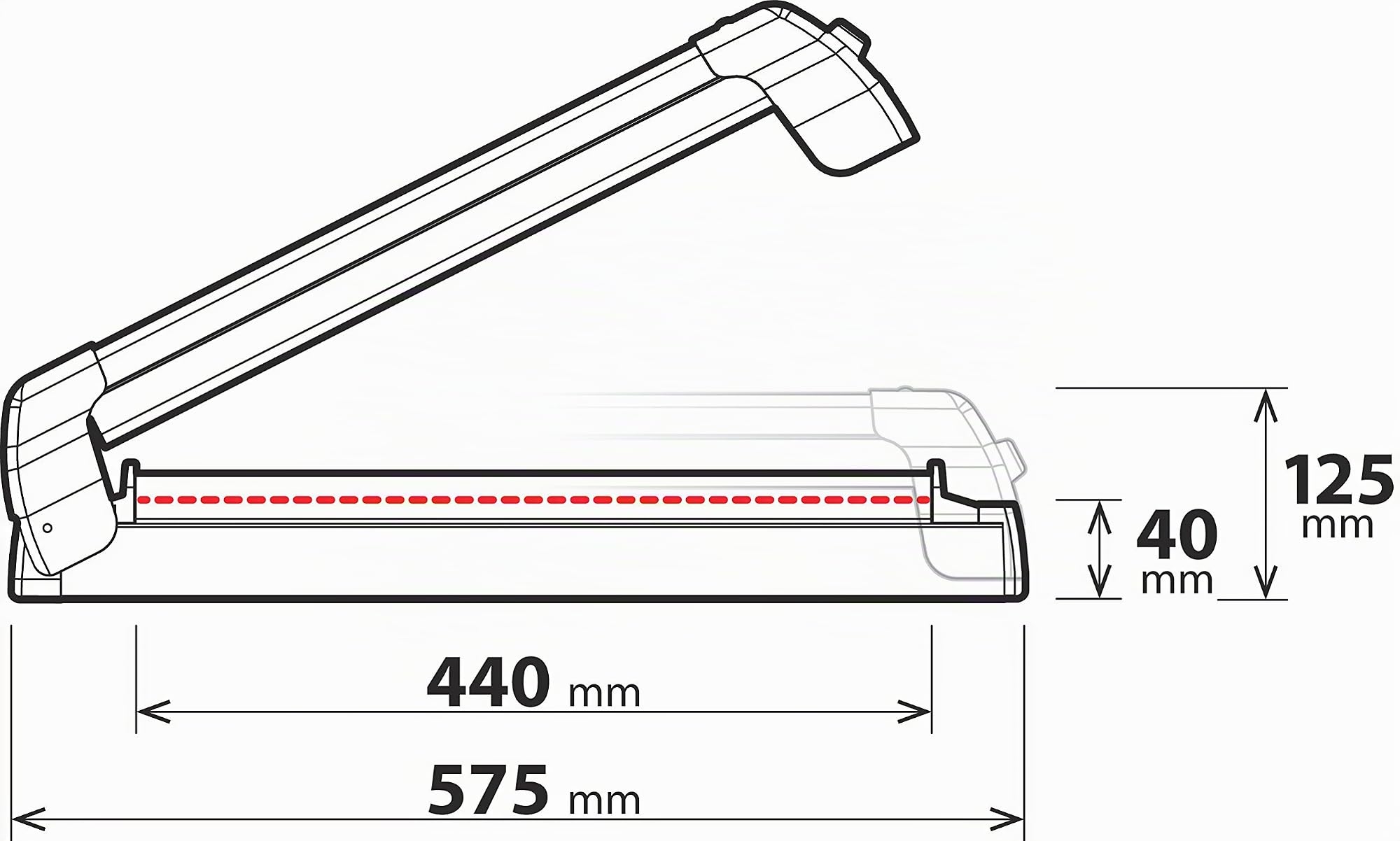 Lampa N40010 Nordic King Skiträger