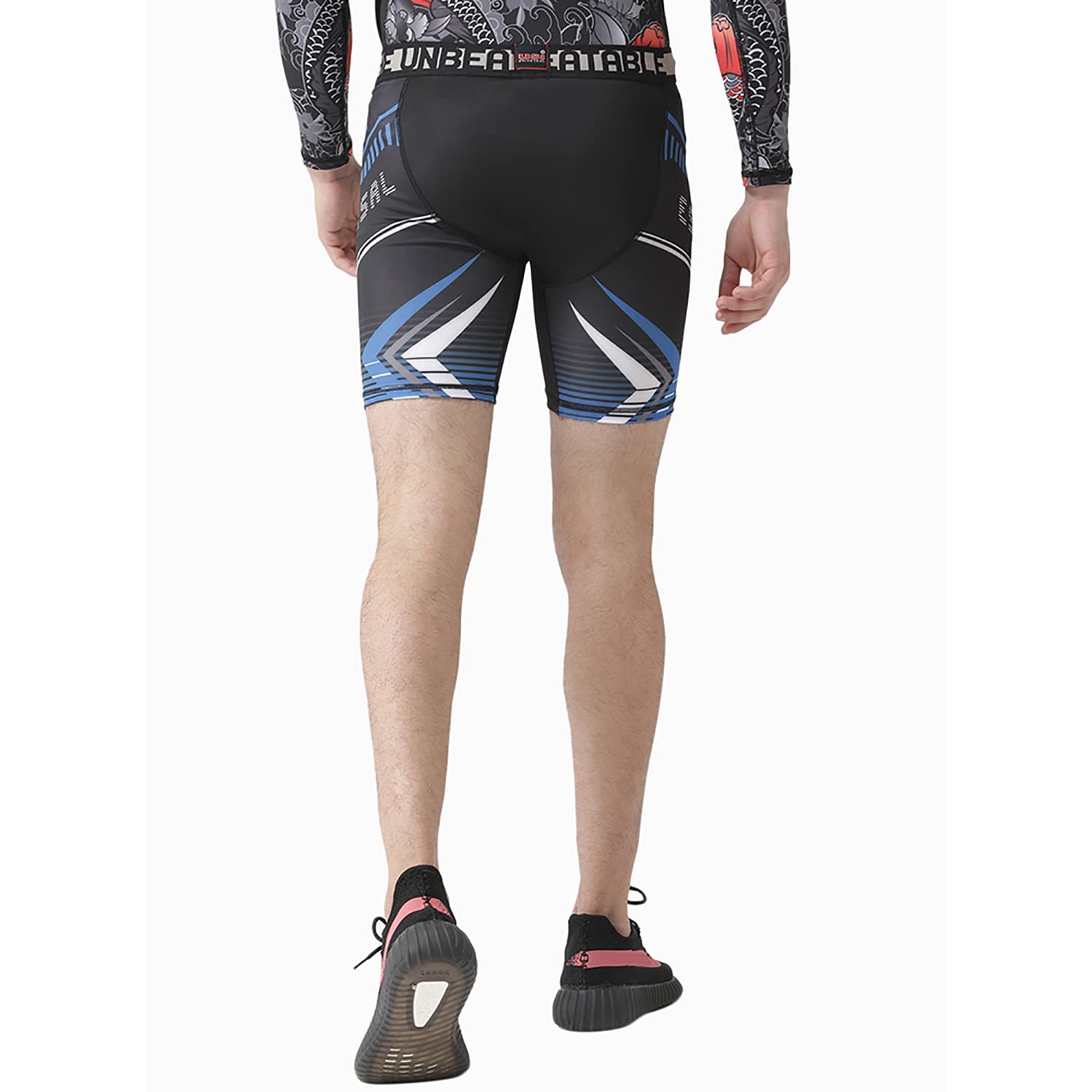 USI UNIVERSAL G40R - Pantaloncini da combattimento per arti marziali, combattimento in gabbia, Muay Thai, Bjj, boxe, Grappling