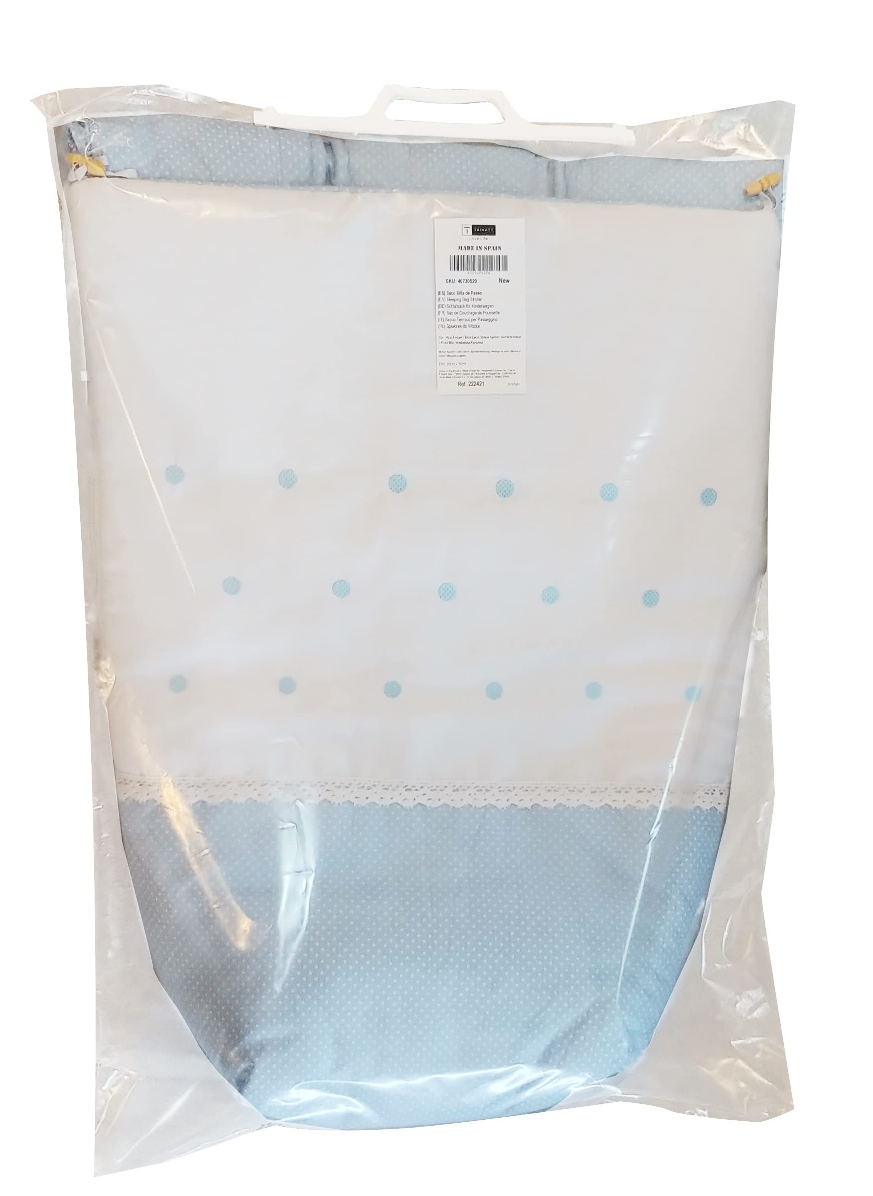 Saco Silla Paseo Universal - Uso como Saco en Invierno o como Funda de Silla en Verano - Hecho en España por Trimatt - Color ROSA