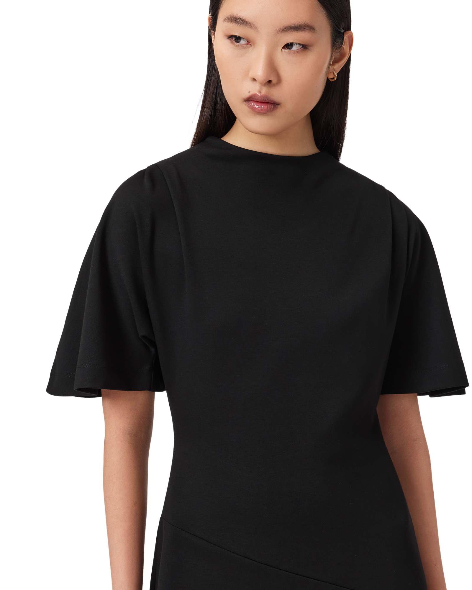 Allsaints Mini Abito Rosa sopra Il Ginocchio da Donna