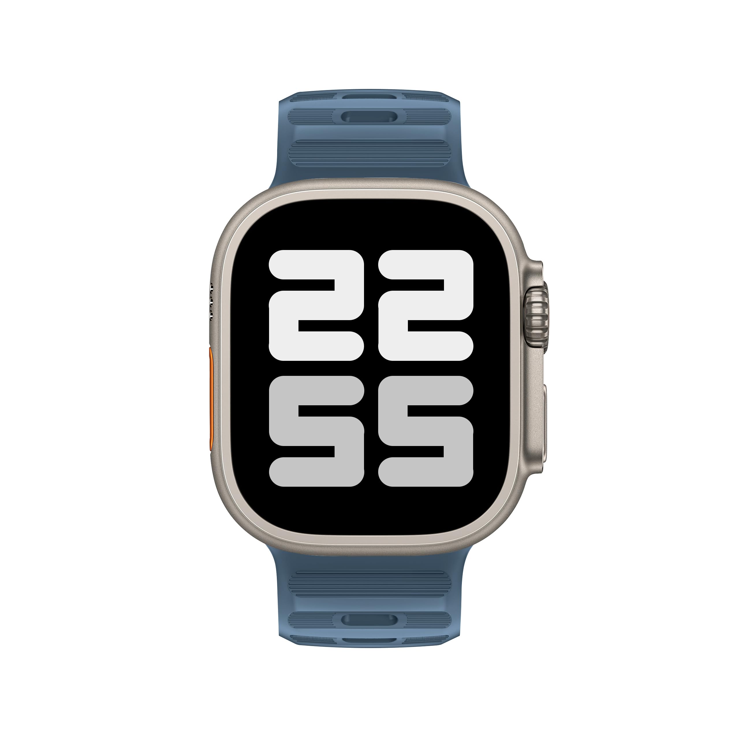 ELETTRONEO UC1 Straps for Apple Watch Band Silicone series Ultra 2 49mm, Series 10 46mm, 9 8 7 45mm 41mm, SE 6 5 4 44mm 40mm - Image 3