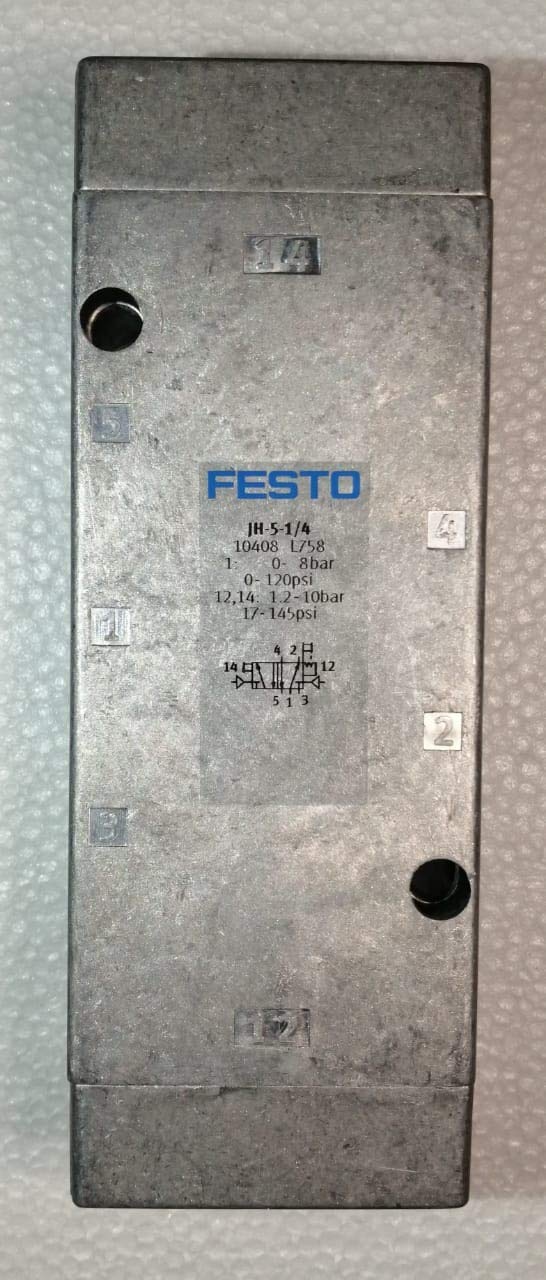 JH-5-1/4 (10408) Pneumatikventil Ventilfunktion:5/2 bistabil Betätigungsart:pneumatisch Nennweite:7