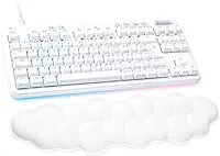 Teclado Mecânico Gamer Logitech G713 RGB LIGHTSYNC Com Switch GX Brown Tactile, Apoio para Mãos em Formato de Nuvem, Compatível Com PC e Mac, Layout ABNT