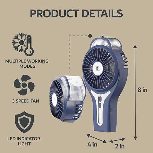 Miniatura 3 de 80019SB Ventilador nebulizador, azul