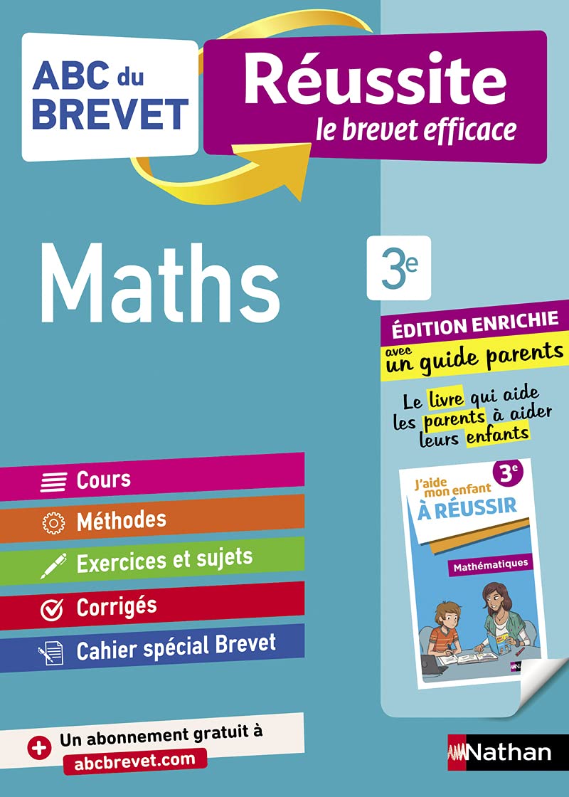 Réussite Famille - Maths 3e
