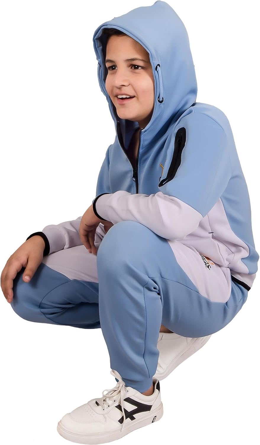 A2Z 4 Kids Boys Tracksuit Kings Embroidered Hoodie Bottom Jogging Suit Joggers Activewear Set Age 5-13 Years