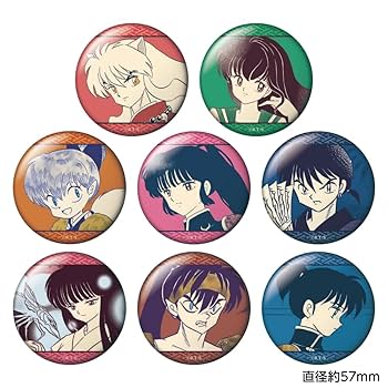 新品未使用　犬夜叉　静の刻　缶バッジ　コレクション　5種セット 新品未使用 犬夜叉 静の刻 缶バッジ コレクション 5種セット