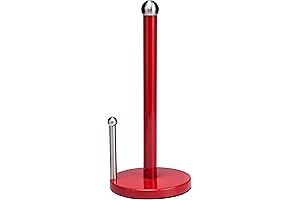 Kitchen Details Red Retro Countertop Paper Towel Holder