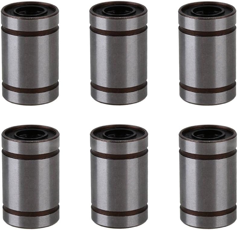 OctagonStar LM6UU Linear Bearing Ball Bushing for 3D Printer(6PCS)