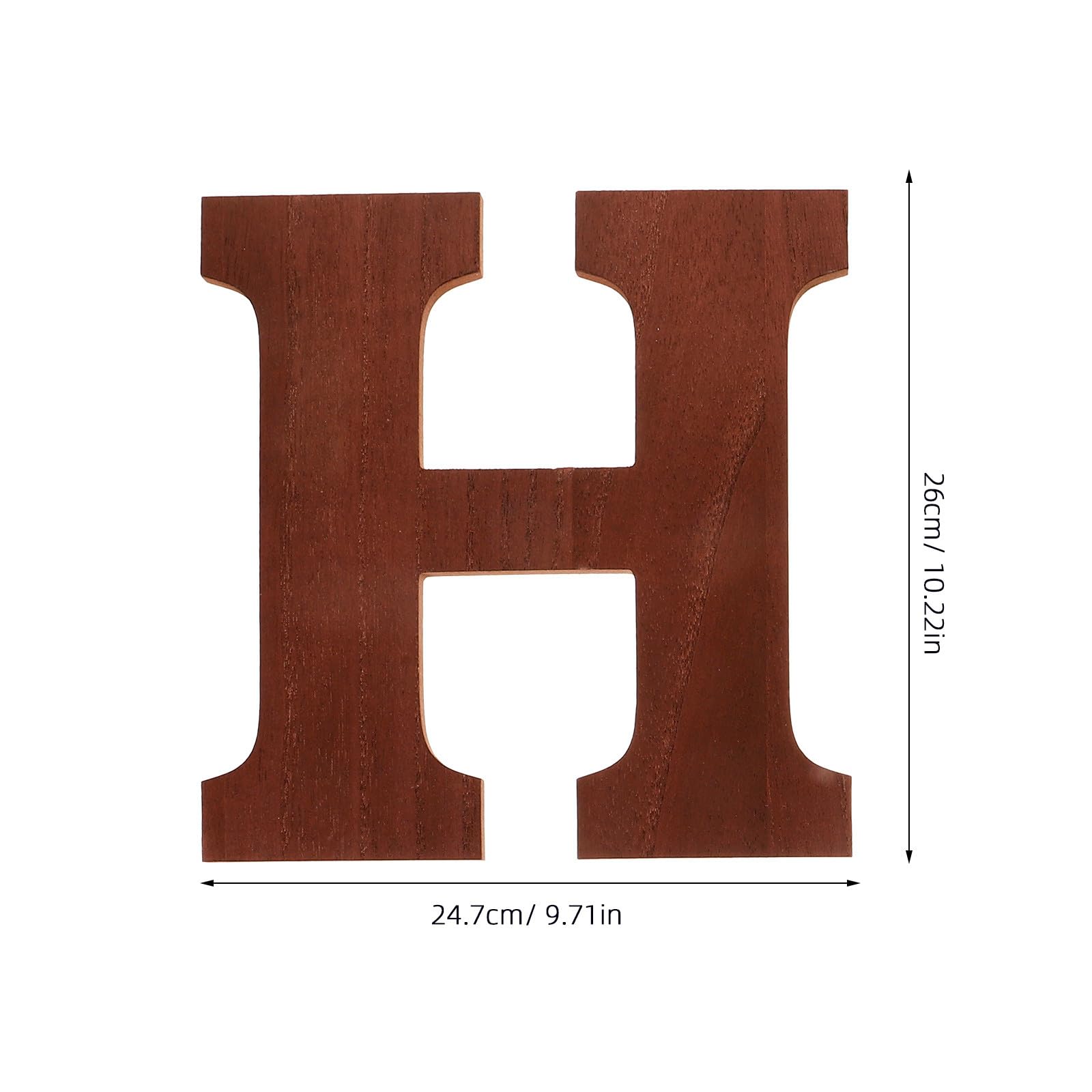 Holz Buchstabenkranz Hängedekoration Wandornament Satz 1