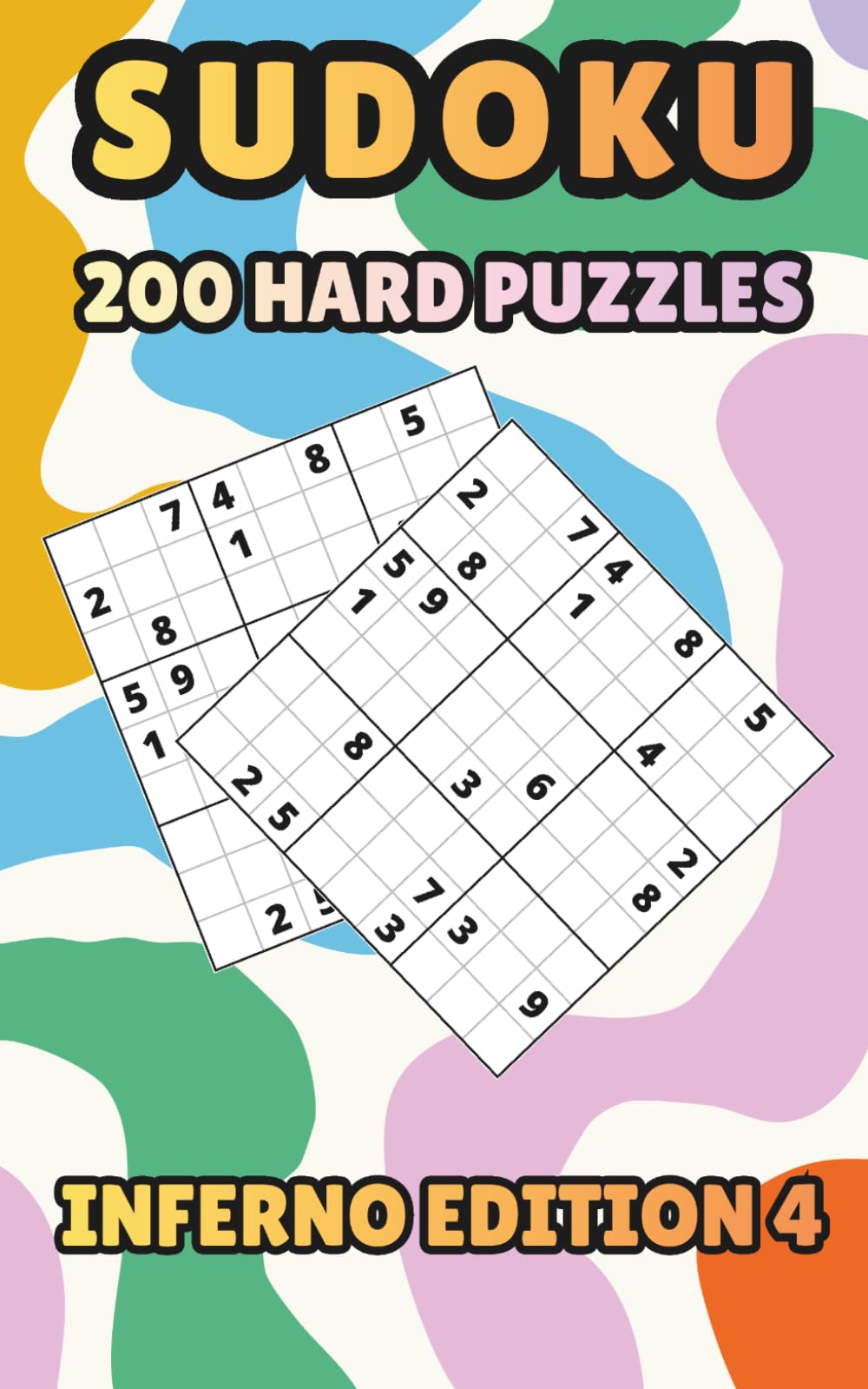 Inferno Sudoku: Hard Puzzles (Pocket Edition): 100 Challenging Sudoku Puzzles for Adults – Compact 5x8 Brain Training for Focus, Logic & Daily Mental Fitness (Inferno Sudoku Edition)