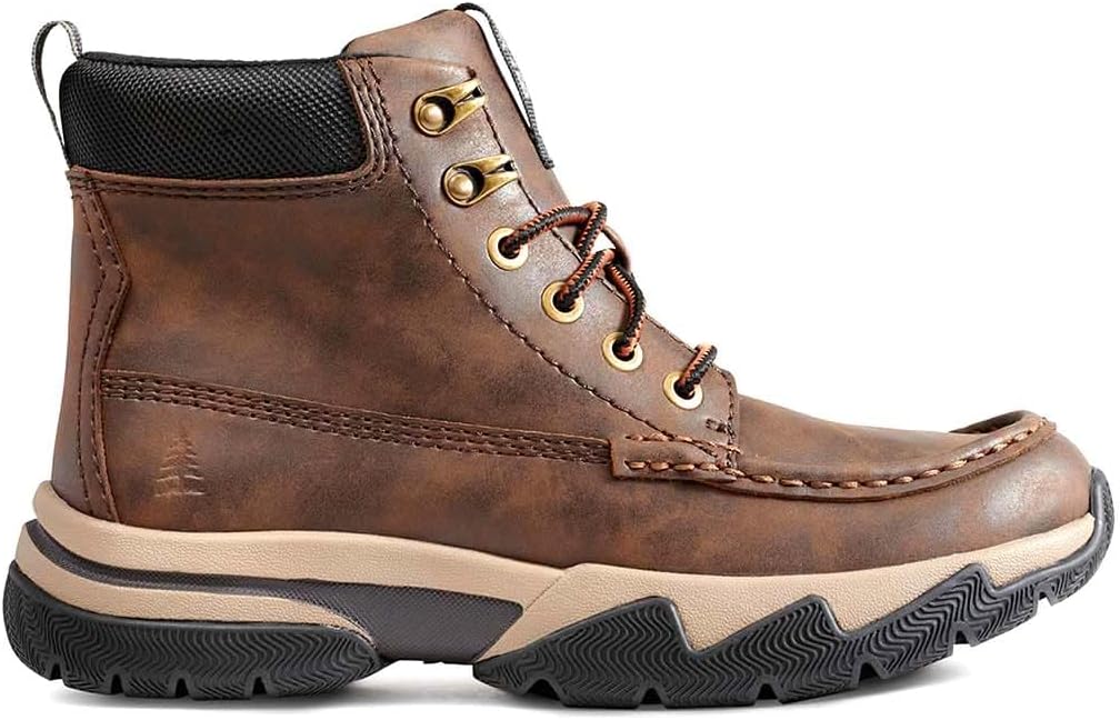 BASS OUTDOOR Women's Leather Lace Up Cushioned Insole Water Resistant Boot