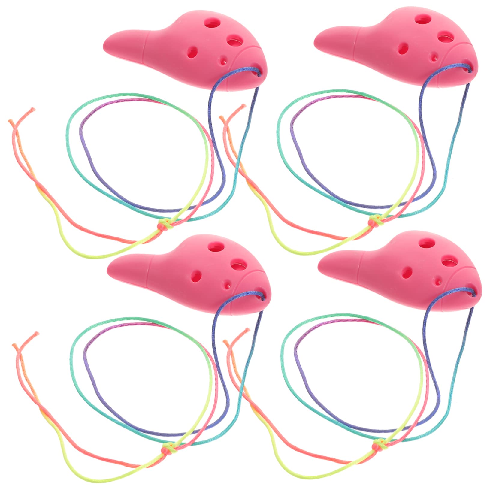 ERINGOGO 4Pcs 6 for Portable Music Instrument for Beginners Lightweight and Easy to Learn for Young Musicians Design for Practice and Fun