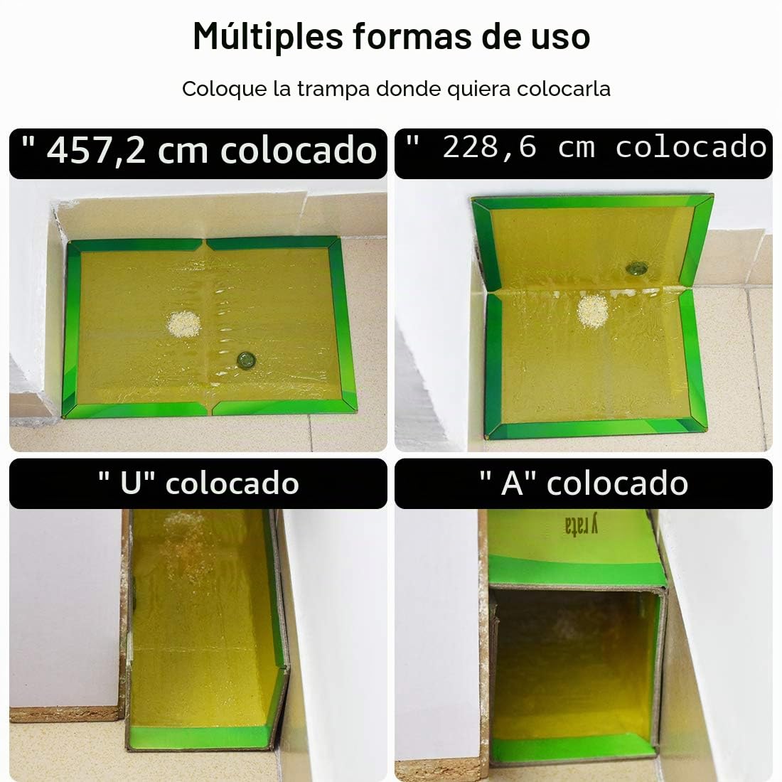Trampas para Ratones 22 Piezas Pegamento Trampa Potente Grandes Ratones 【22 Piezas】