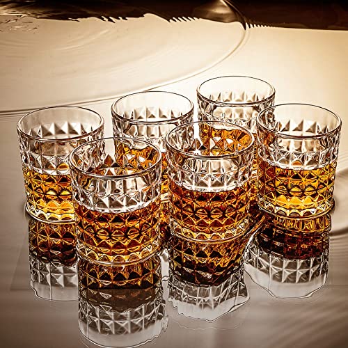 Bohemia Glass 12個セット Amazon.com | Czech Bohemian Crystal Glass Whiskey Set 1+6