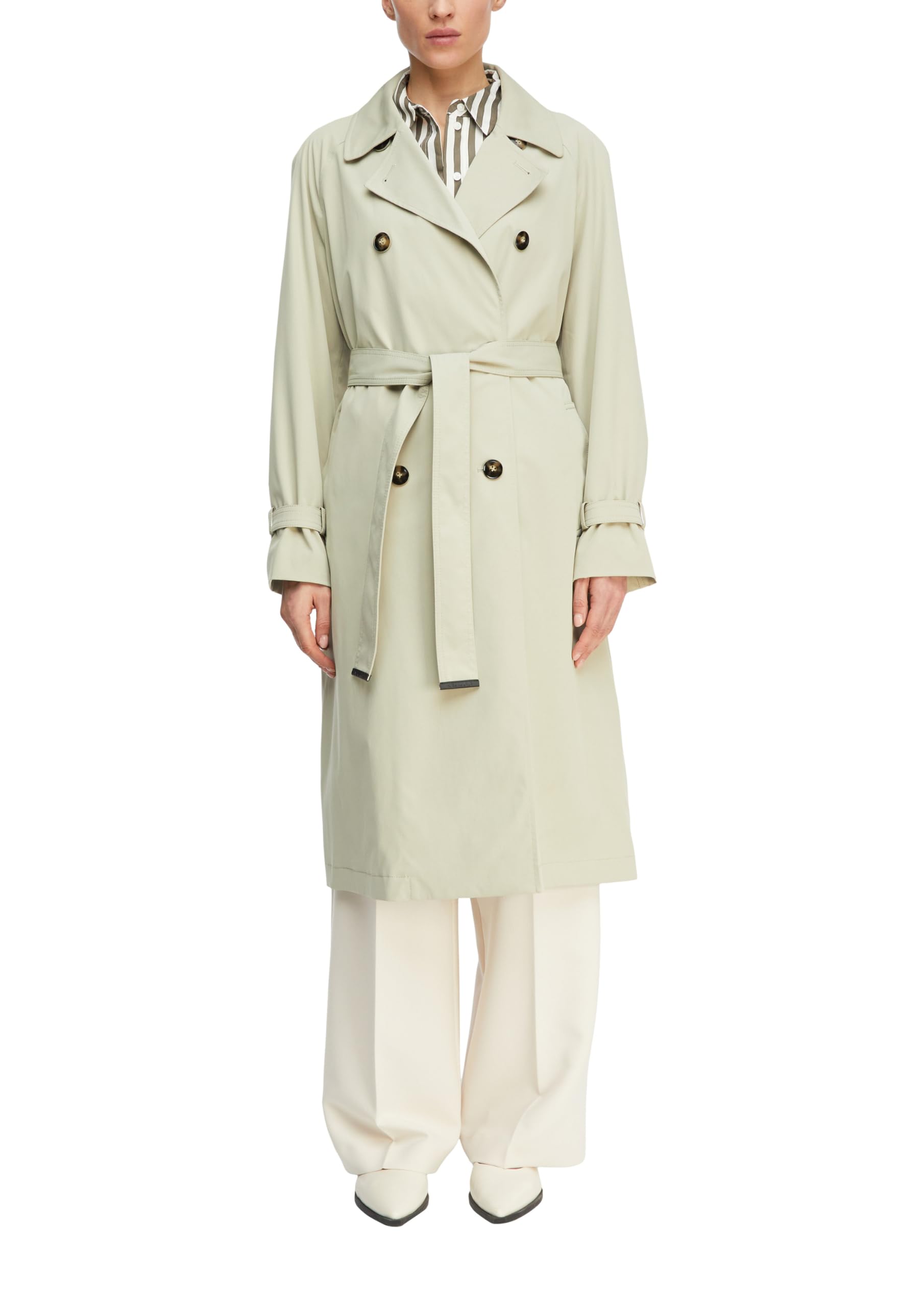 COMMA Klassischer Trenchcoat mit Bindegürtel