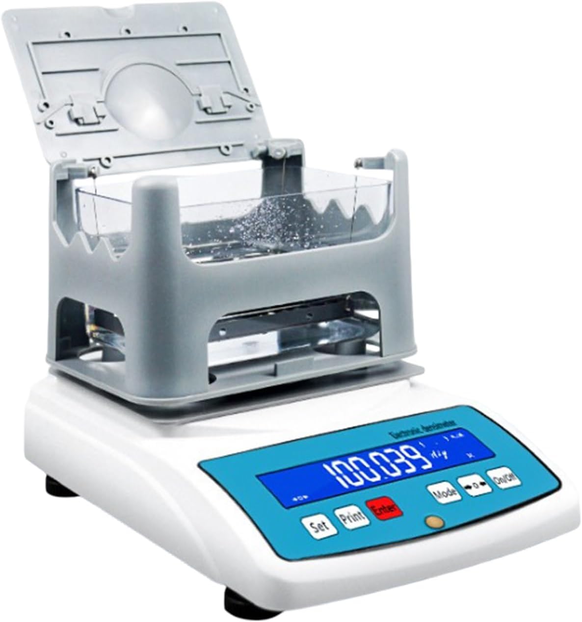 Digital Electronic Gold Purity Tester Machine, Professional Precious Metal Testing Machine, Built-in Battery, Gold Density Meter for Jewelry Bank Pawn Industry(300g)