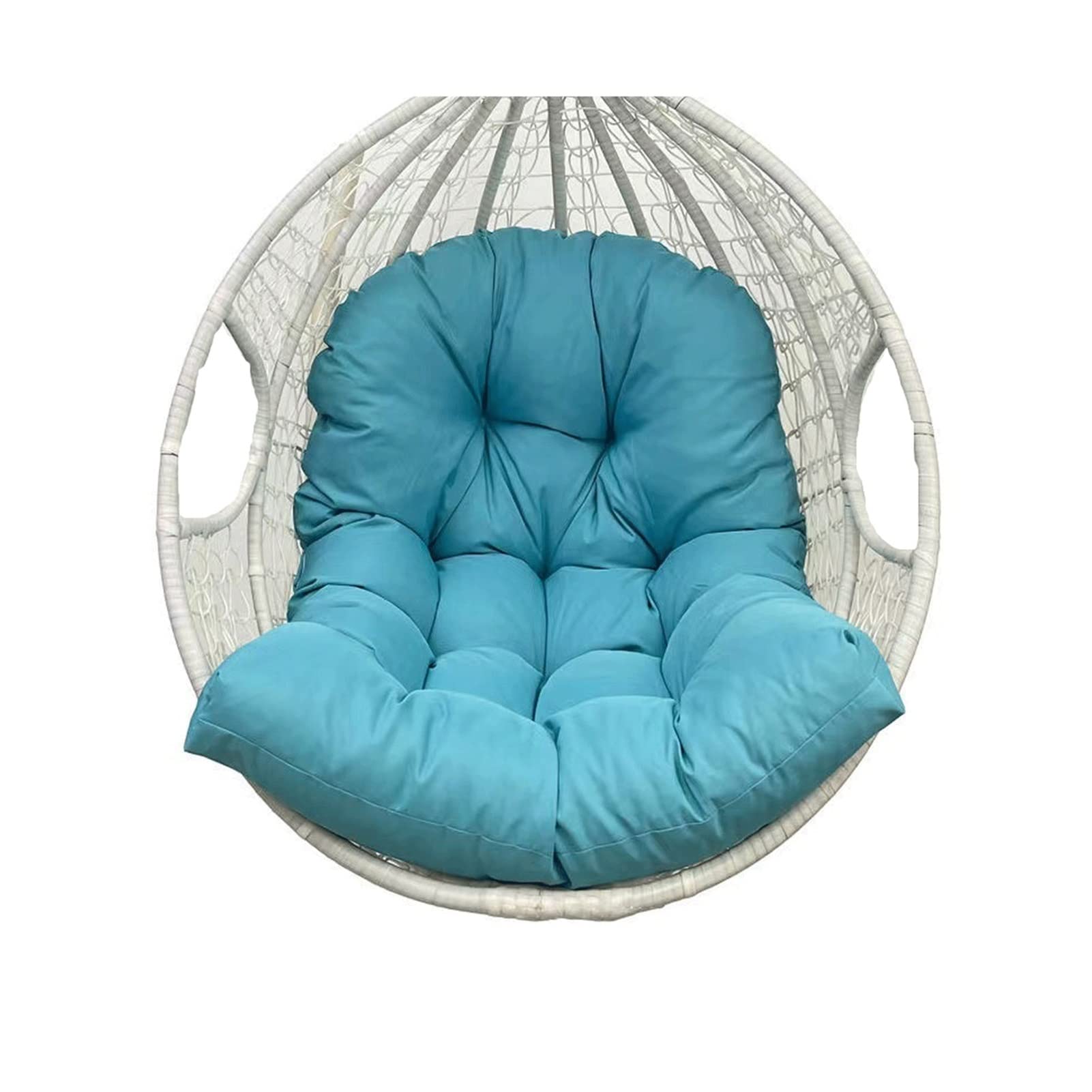 UGZXCVBN Egg Chair Cushion, Hanging Chair Cushion 80x120cm for Outdoor Swing Rocking Garden Chair(D)