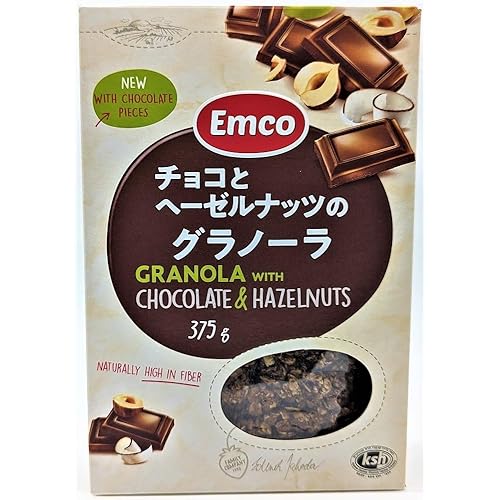 チョコとヘーゼルナッツのグラノーラ