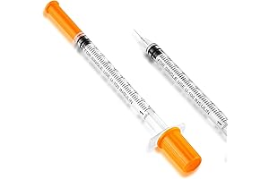 Microscopic Science - 100x 1ml Syringes with Needles 31G x 8mm